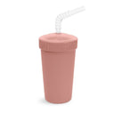 Straw Cup with Reusable Straw | Various Colours-Re-Play-Desert- Tiny Trader - Gold Coast Baby Shop