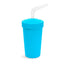 Straw Cup with Reusable Straw | Various Colours-Re-Play-Sky Blue- Tiny Trader - Gold Coast Baby Shop