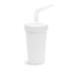 Straw Cup with Reusable Straw | Various Colours-Re-Play-White- Tiny Trader - Gold Coast Baby Shop