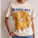 Tropicana Banana T-Shirt | Ivory-MAKU THE LABEL-S- Tiny Trader - Gold Coast Baby Shop