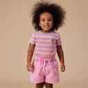 Tutti Frutti Stripe Rib T-shirt-Goldie+Ace-3-6M- Tiny Trader - Gold Coast Baby Shop