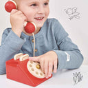 Vintage Wooden Phone-Le Toy Van- Tiny Trader - Gold Coast Baby Shop