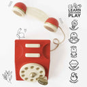 Vintage Wooden Phone-Le Toy Van- Tiny Trader - Gold Coast Baby Shop