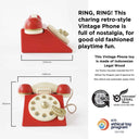 Vintage Wooden Phone-Le Toy Van- Tiny Trader - Gold Coast Baby Shop