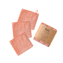 Wash Cloths 3 Pack-Kiin Baby-Blush- Tiny Trader - Gold Coast Baby Shop