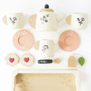 Wooden Tea Set & Tray-Le Toy Van- Tiny Trader - Gold Coast Baby Shop