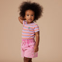 Ziggy Denim Shorts | Bubblegum-Goldie+Ace-6-12M- Tiny Trader - Gold Coast Baby Shop